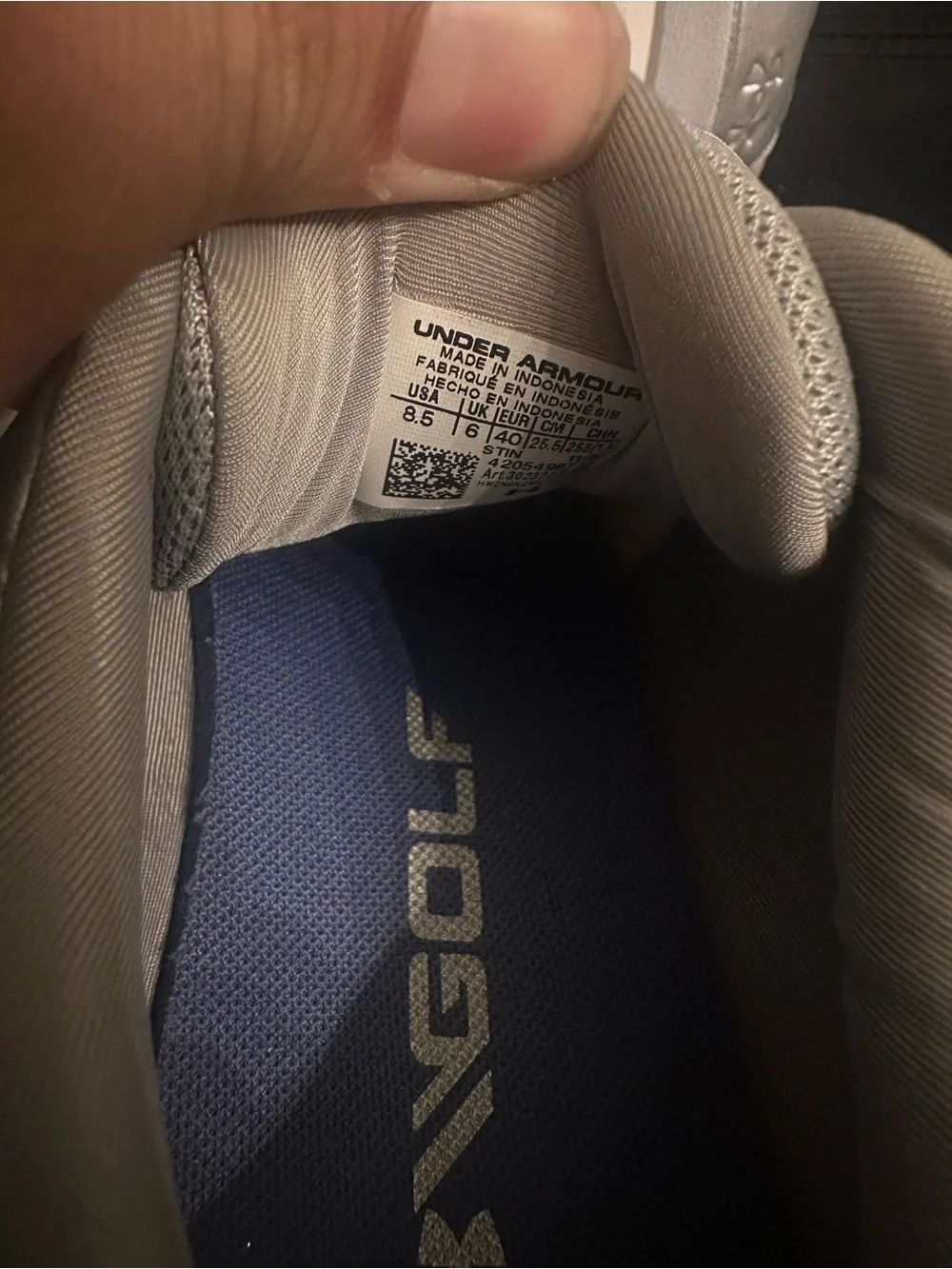 Under Armour lightweight gray